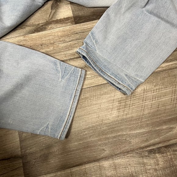 Good American Good Legs High Rise Crop Skinny Jeans Blue Women’s Size 22 - Picture 9 of 11